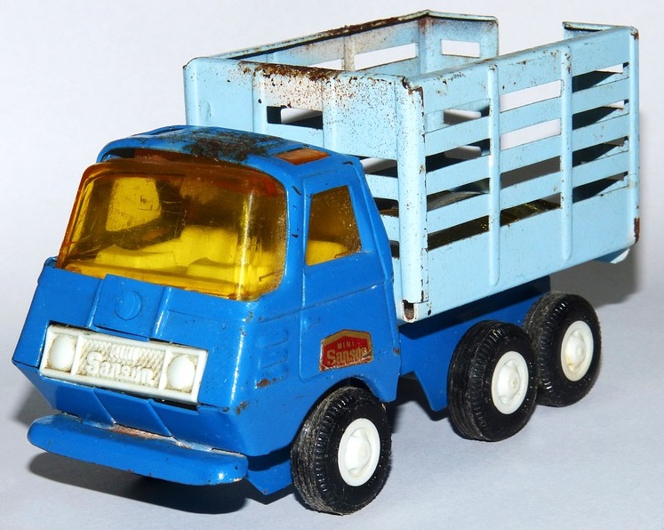 A picture of a toy truck