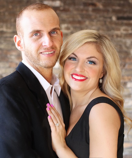 A picture of a married couple