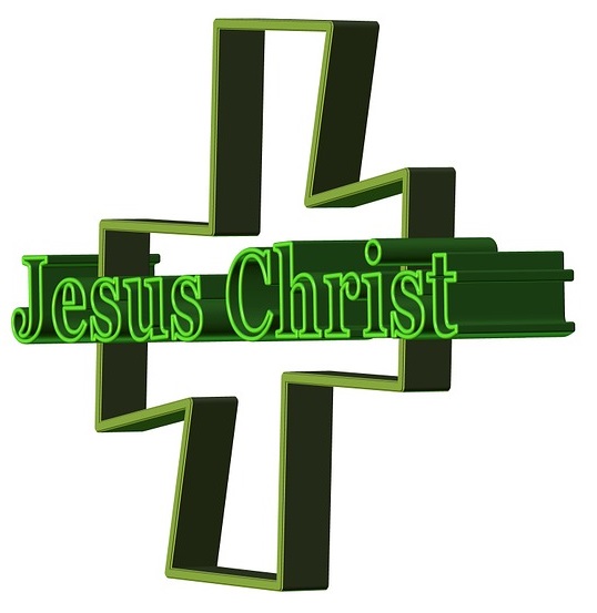 A picture of the words, Jesus Christ