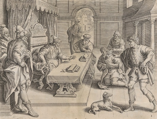 A picture of the unmerciful servant being released